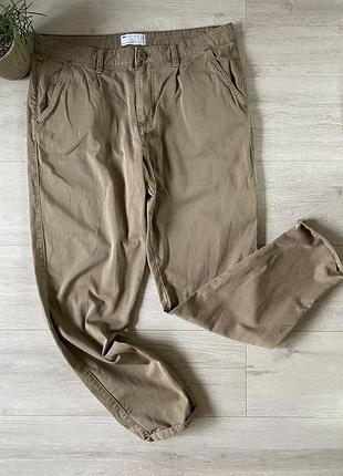 Коричневі чоловічі штани, брюки від asos 36 розмір