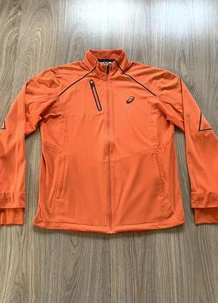 Мужская беговая ветровка с мембраной asics motion protect