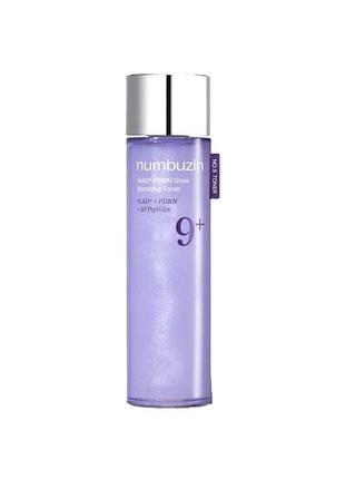 Полная передоза numbuzin no.9 nad+ pdrn glow boosting toner тонер с pdrn и пептидами 150 мл