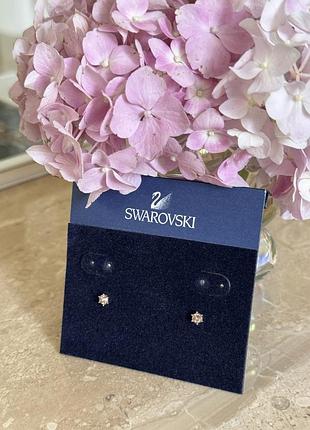 Swarovski пусети сережки оригінал сваровскі гвоздики