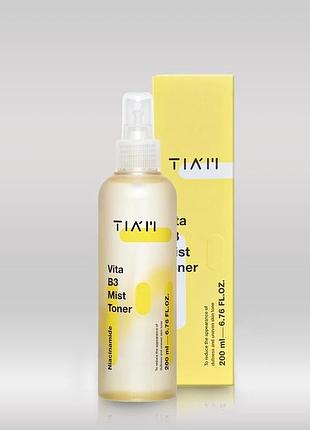 Полная перезаписи tia'm vita b3 mist toner осветляющий тонер с ниацинамидом 200 мл