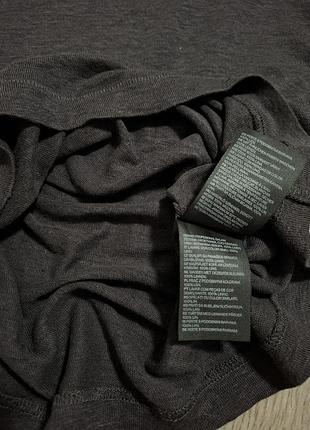 Льняной лонгслив h&amp;m лонг лен 6