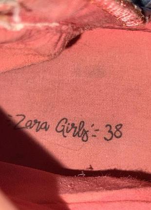 Джинсові кеди zara 38р. 7