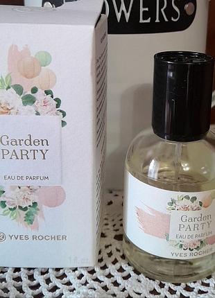 Парфюмированная вода yves rocher "garden party"
