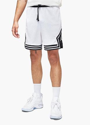 Шорты унисекс air jordan sport dmnd short white dx1487-100