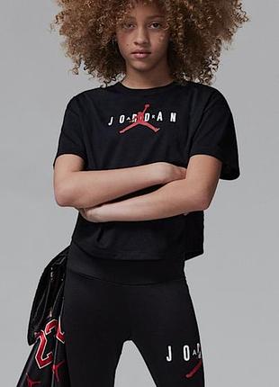 Оригинальная женская футболка jordan, черная джордан. футболка для женщин и девушек jordan.