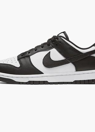 Кросівки жіночі nike dunk low panda w white/black dd1503-101