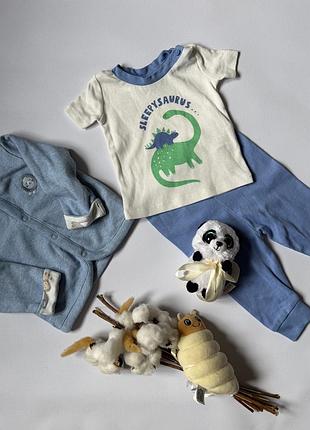 💙🦕 комплект для малюка 0–3 міс (3 речі) 🦕💙