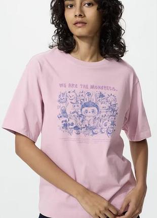 Футболка uniqlo pop mart ut graphic t-shirt | north america exclusive