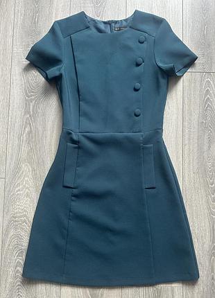 Смарагдова сукня zara xs