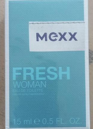 Mexx fresh woman туалетна вода 15мл