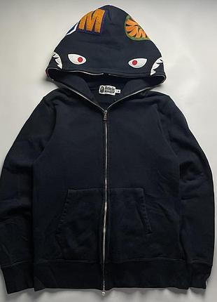 Зіп-худі bape shark 2