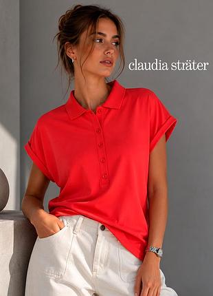 Оригінальне рожеве жіноче поло claudia starter 36