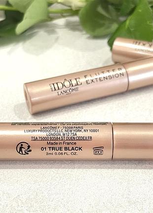 Тушь для ресниц lancome indole flutter extension мини. оригинал. 2