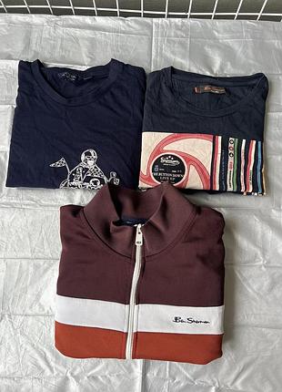 Лотом або поштучно! футболки та олімпійка ben sherman