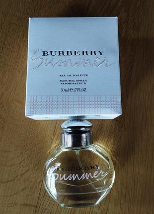 Туалетна вода burberry summer, 50 мл