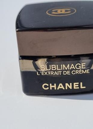 Полая баночка из под крема 5 мл,chanel, франция