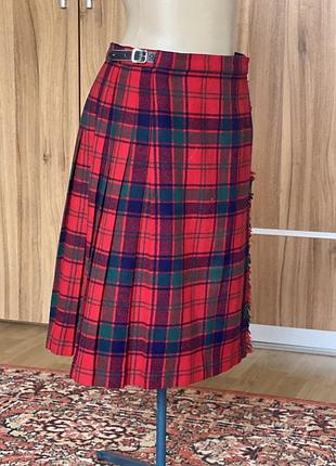 Червоний тартановий кілт laird-portch of scotland