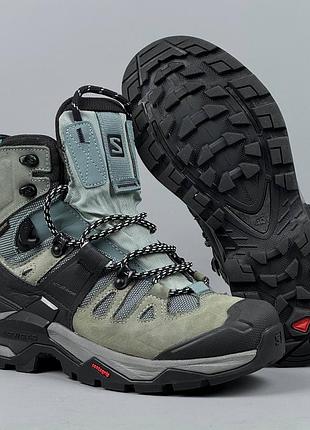 Salomon quest 4 gore tex кроссовки кросівки ботинки черевики трекінгові горные тактические трейлові гортекс демісезон гірські обувь взуття саломон