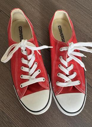 Кеди converse, устілка 25см/us 8, eur 39