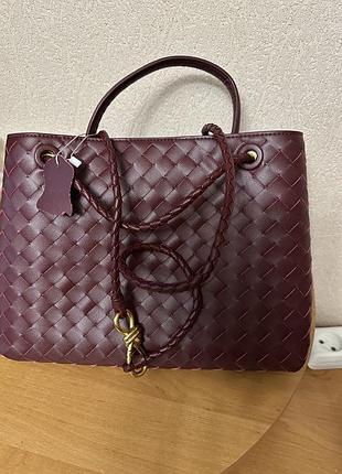 Шкіряна сумка leather country,iталія