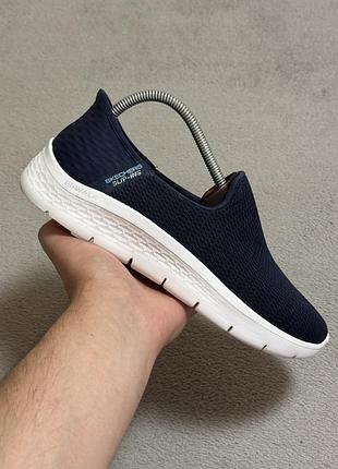 Skechers go walk flex slip-ins 38.5р 24.5см кросівки оригінал сліпони
