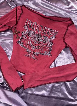 Нереальний готичний лонг з контрастним швом urban outfitters