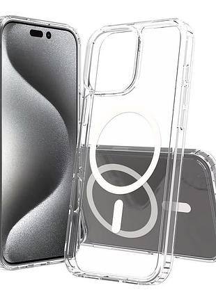 Чохол cosmic acrylic magsafe hq for apple iphone 16 pro transparent