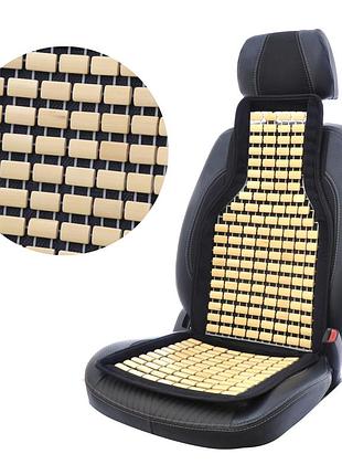 Масажер чорна тканина+ плоска кісточка 45*108см elegant max 100 650 (висока)