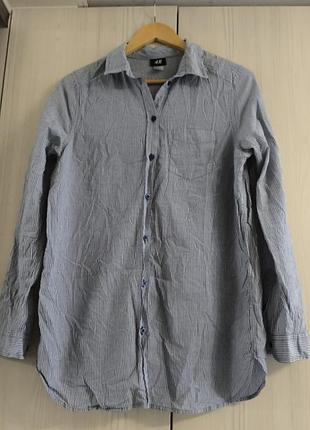 Классная тоненькая рубашка от h&amp;m р.38(165/88), идеал!