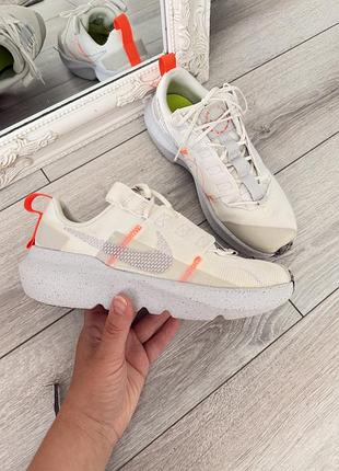 Жіночі кросівки nike 37.5р  підліткові кросівки nike crater impact white білі кросівки в сіточку кросівки nike 37