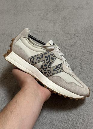 New balance 327 leopard 42р 26.5см кросівки оригінал