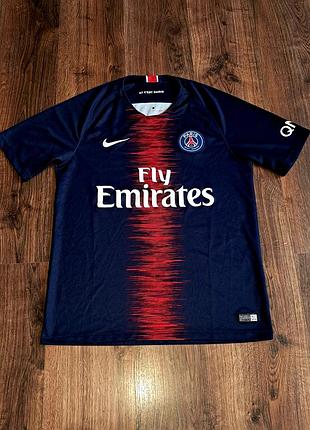 Мужская уникальная футболка nike paris sanit german psg оригинал