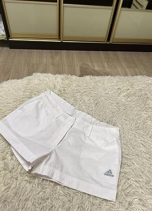 Шорты женские adidas белые