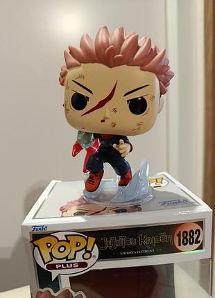 Колекційна фігурка funko pop! plus yuji itadori #1882 (jujutsu kaisen: shibuya incident)