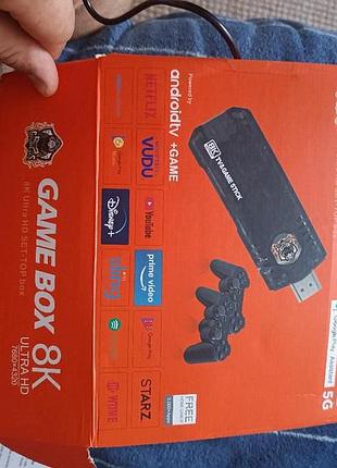 Game box x8 8k 5g wifi приставка для игр и онлайн