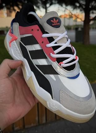 Кроссовки adidas niteball ll, черно серые