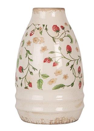 Декоративна керамічна ваза в вінтажному стилі strawberries, 17*27 см, nd-6ce1946s nai