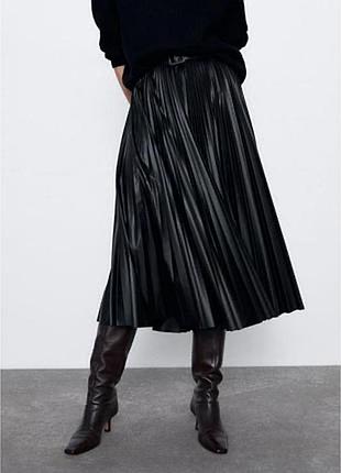 Спідниця плісе zara