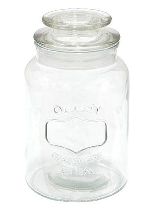 Скляна банка для сипучих, 11*19 см, nd-6gl4065 nai