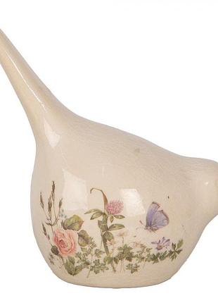 Керамическая фигурка птичка summer flowers, 14*9*15 см, nd-6ce1954m nai