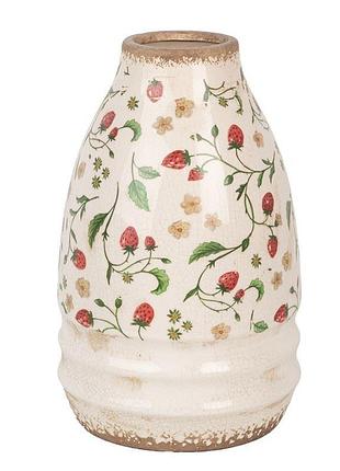 Декоративна керамічна ваза в вінтажному стилі strawberries, 21*32 см, nd-6ce1946m nai