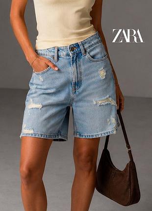 Новые оригинальные шорты бермуды zara 34