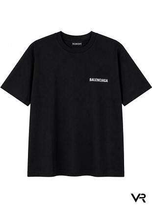 Футболка balenciaga oversize black premium back print