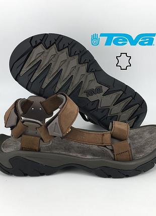 Чоловічі шкіряні туристичні сандалі teva fi 5 43 geox, columbia,timberland