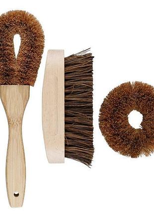 Набір щіток natural elements, 3 шт, nd-nebrush3pc nai