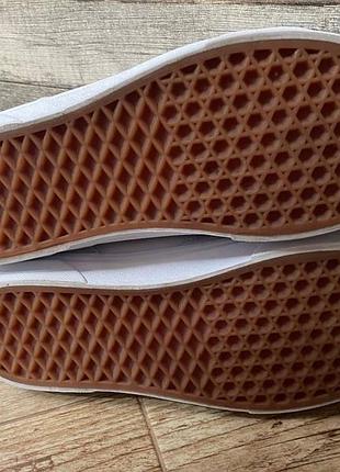 Білі кеди vans 5