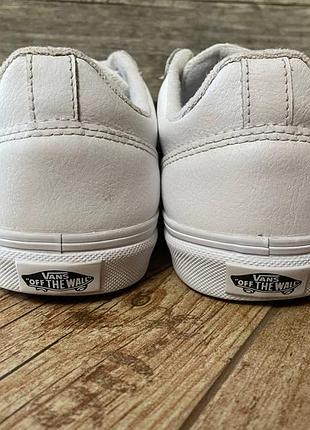 Білі кеди vans 4