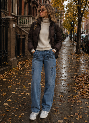 Джинсы женские wally's, голубые, новые, w31 l32