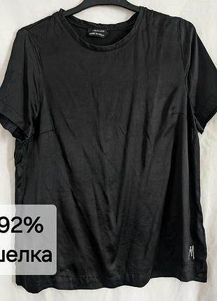 Шёлковый топ блузка футболка marciano by guess (оригинал, италия), м